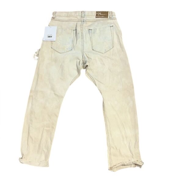 Revolve One Teaspoon Iced Blue Distressed Denim/Jeans(Size 28) - Picture 4 of 10